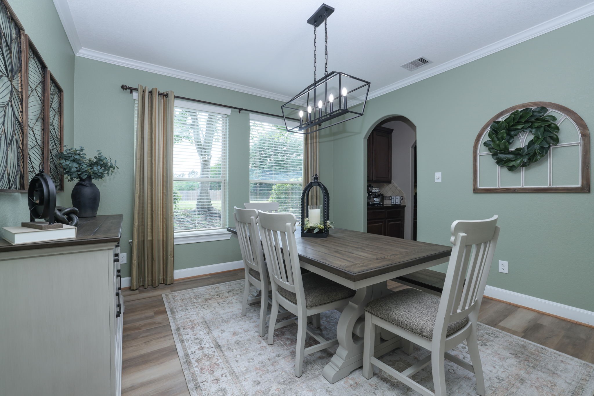 5922 Glen Lief Court Spring, TX 77379 - Photo 8 of 41 a view of a dining room with furniture window and outside view