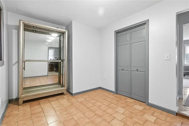 a view of empty room