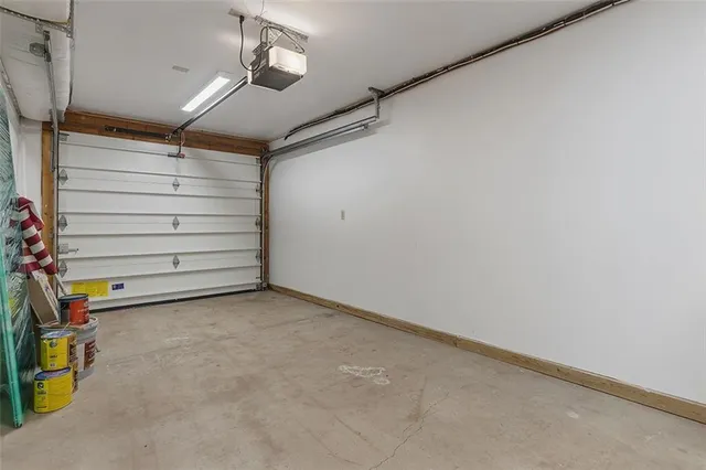 a view of storage and utility room