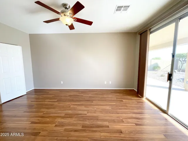 a view of an empty room with window