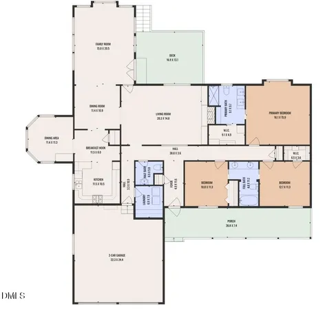 $575,000 | 2300 Mica Mine Lane, Wake Forest, NC 27587