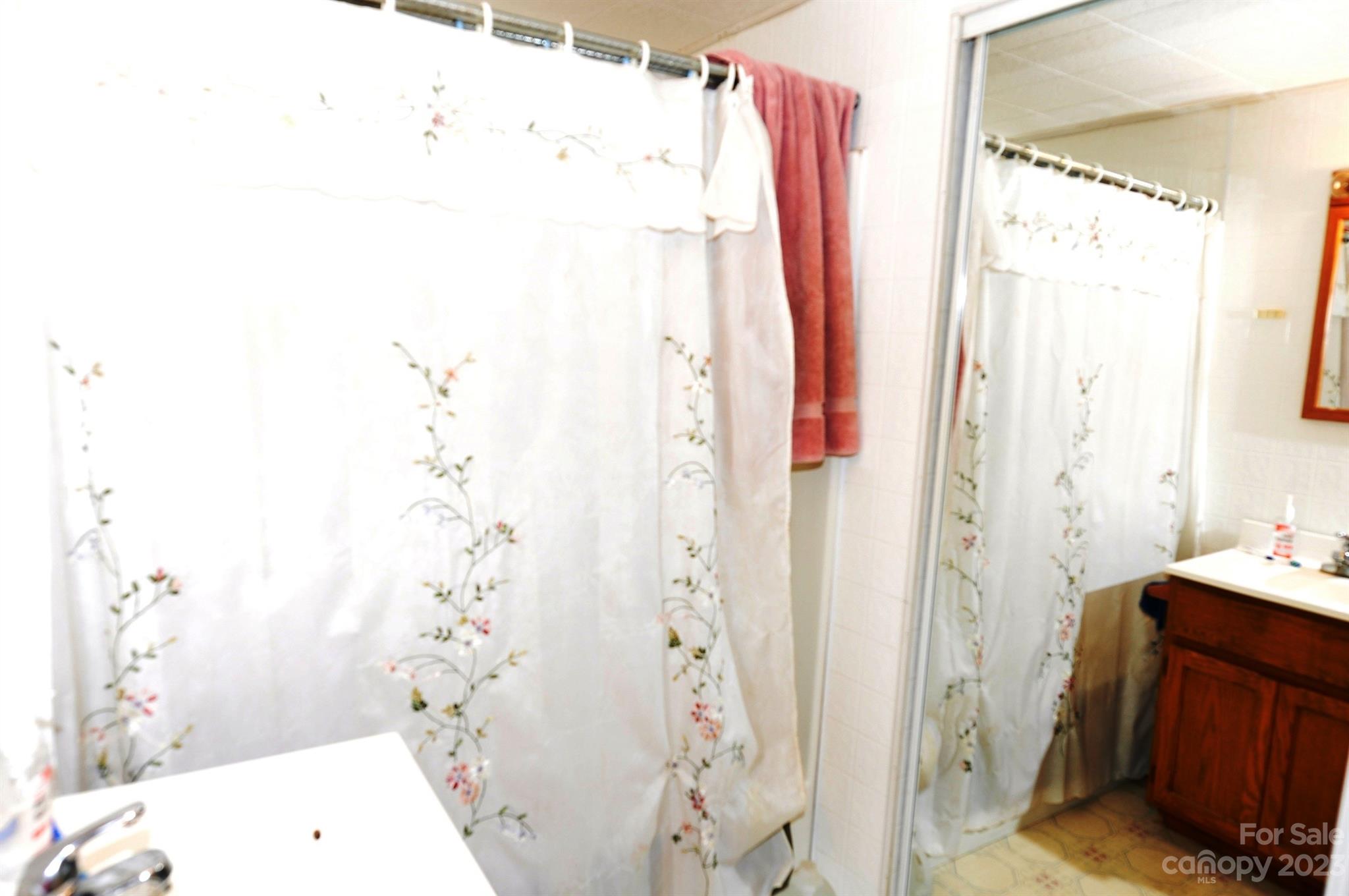 2546 Trussel Road Chester, SC 29706 - Photo 7 of 25 a bathroom with a sink a toilet and shower curtain