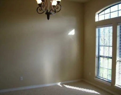 a view of a small space with window