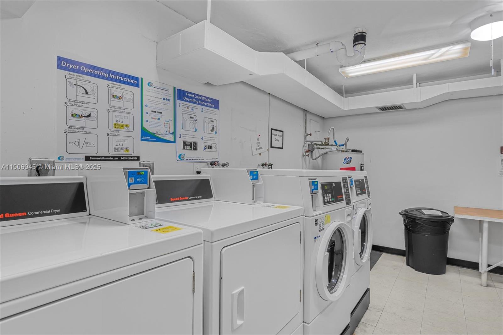 4400 Hillcrest Drive, Unit 912B Hollywood, FL 33021 - Photo 24 of 34 a utility room with dryer and washer