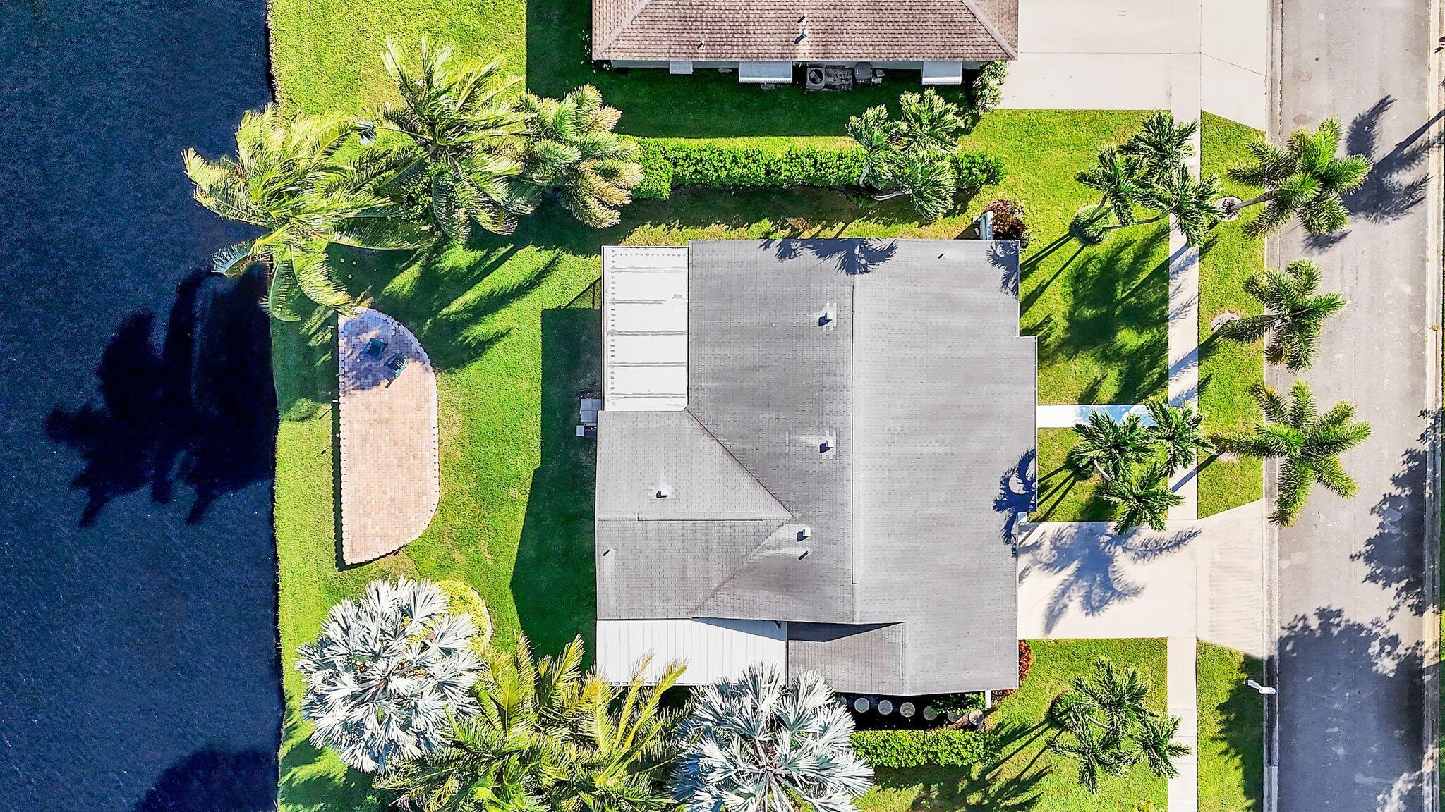 14656 Country Side Lane Delray Beach, FL 33484 - Photo 30 of 40 Aerial Property Lines