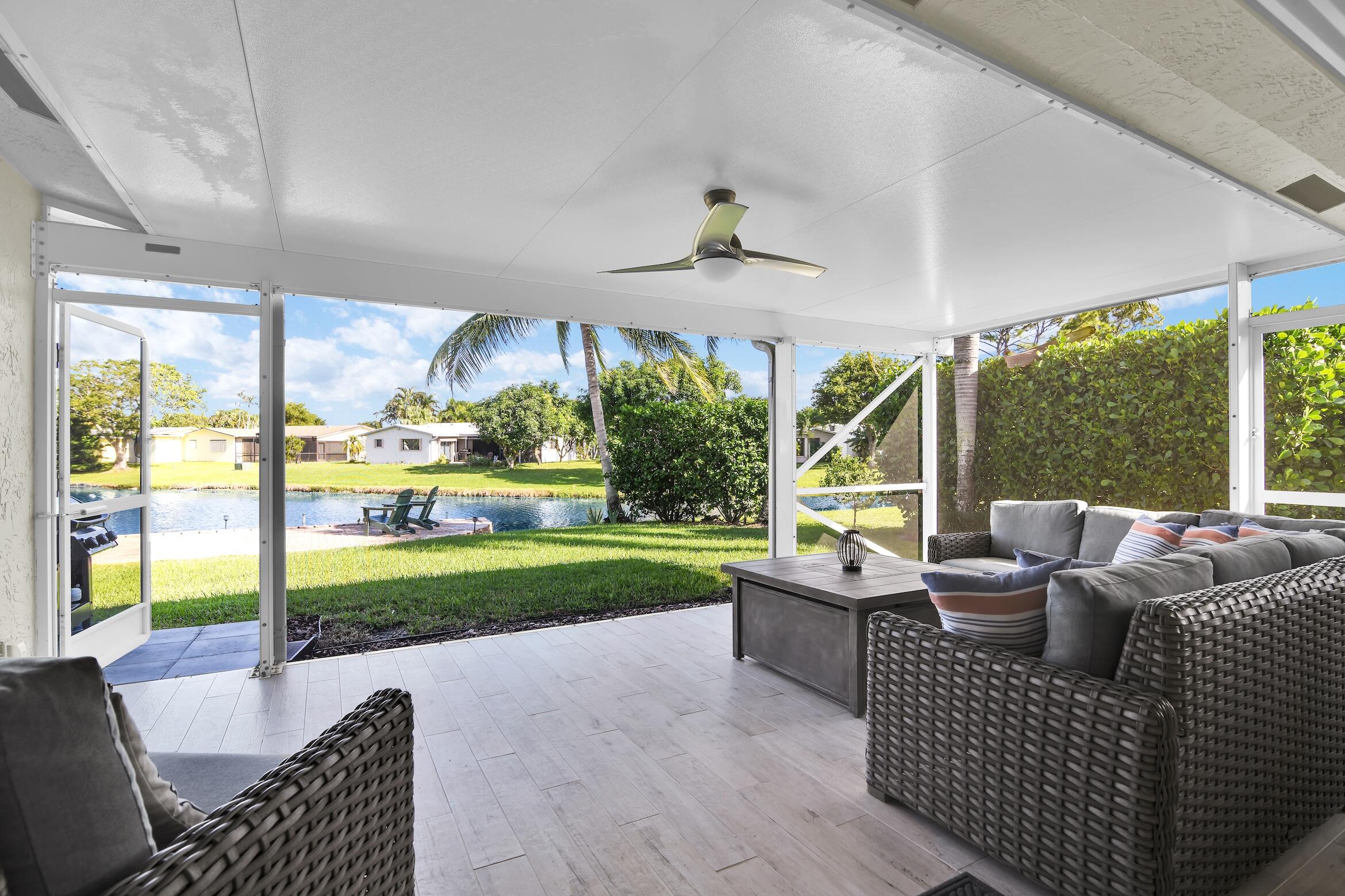 14656 Country Side Lane Delray Beach, FL 33484 - Photo 5 of 40 Screened Patio