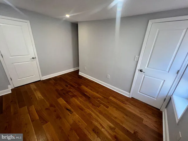 a view of wooden floor in a room