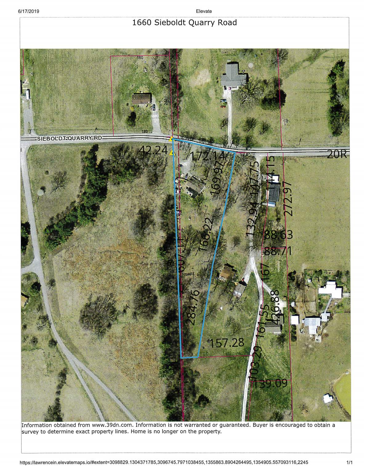1660 Sieboldt Quarry Road Springville, IN 47462 - Photo 1 of 4 Gallery Image 1