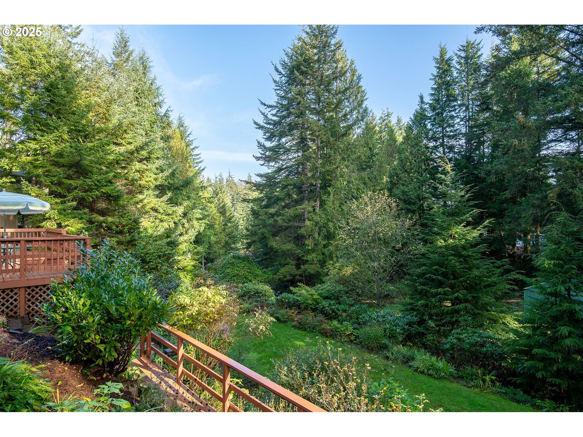 5001 Ford Way Florence, OR 97439 - Photo 40 of 48 a view of a forest from balcony