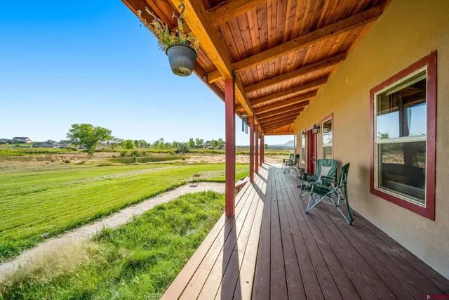 a view of ocean from a balcony