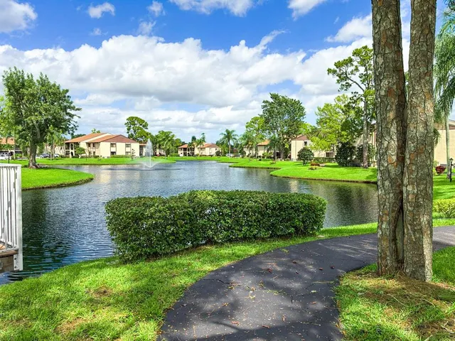 a view of a house with a yard patio and swimming pool