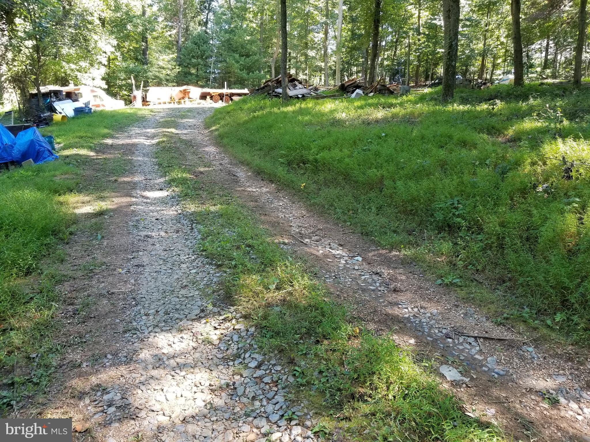 7736 Talbot Run Road Mount Airy, MD 21771 - Photo 10 of 10 Looking from bottom of drive to lot