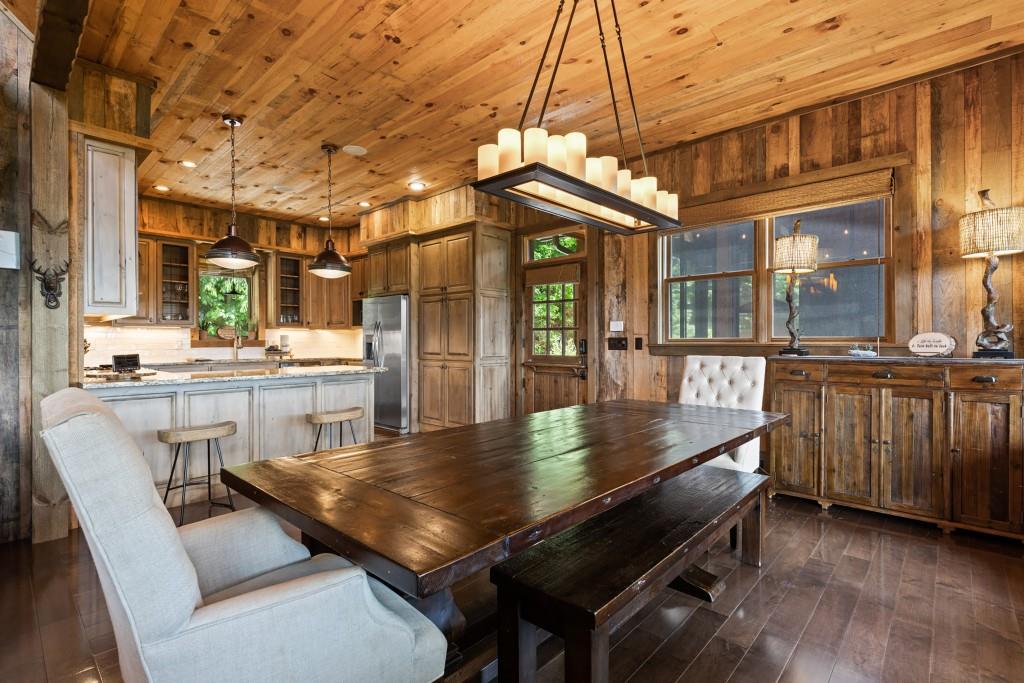 436 Geronimo Road Cherry Log, GA 30522 - Photo 14 of 58 a view of a dining room with furniture and wooden floor