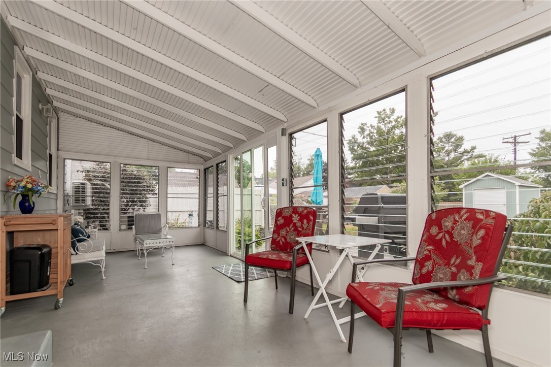 396 Clarmont Road Willowick, OH 44095 - Photo 10 of 40 Large sunroom with windows and screens