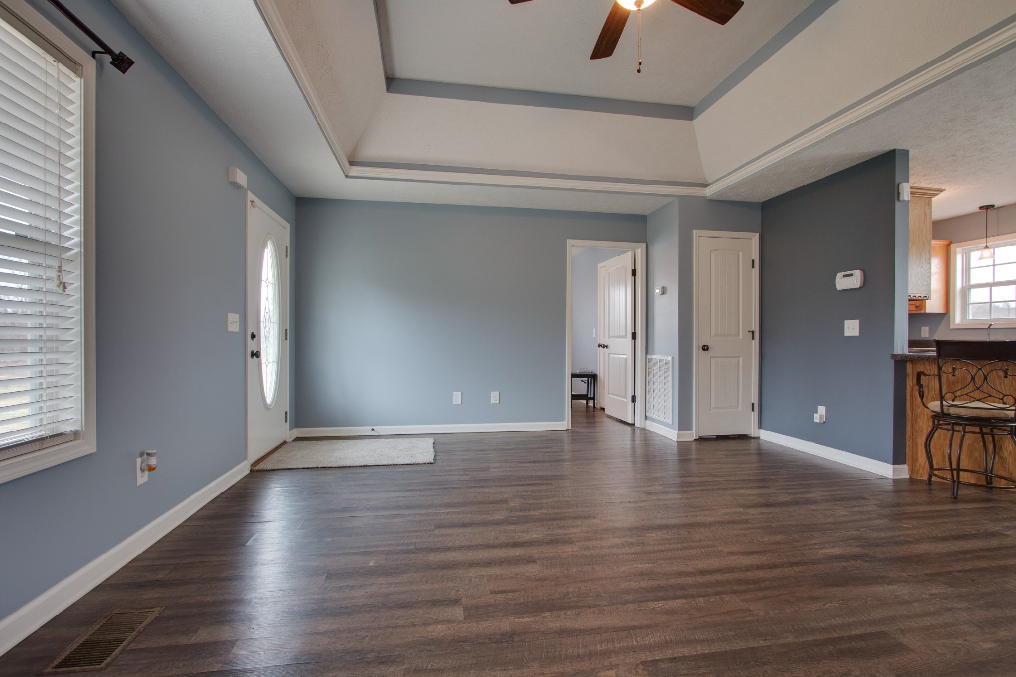 850 North Corinth Road Portland, TN 37148 - Photo 10 of 33 a view of an empty room with wooden floor and a window