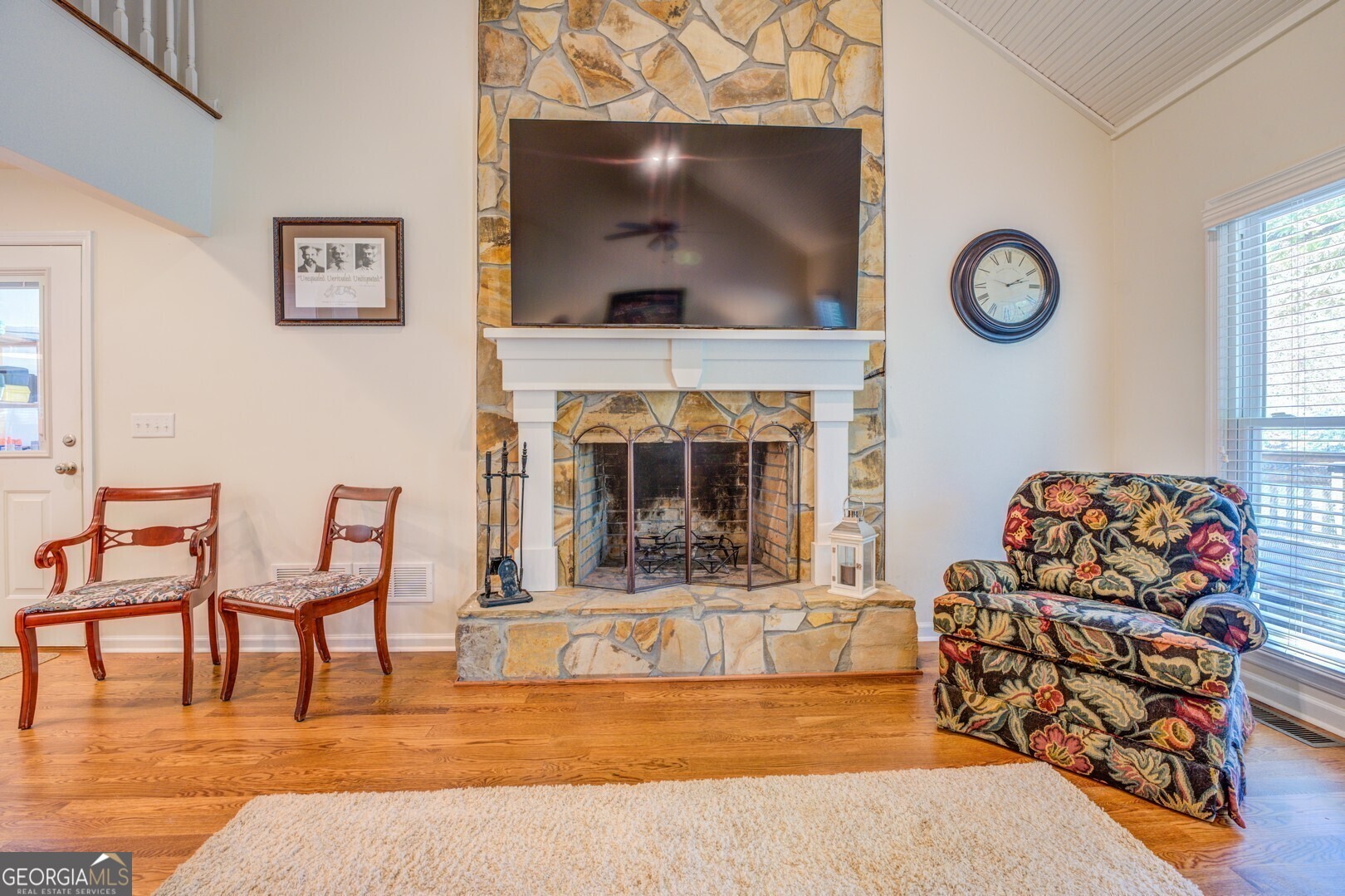 2601 Turtle Cove Monticello, GA 31064 - Photo 15 of 85 a living room with furniture and a fireplace
