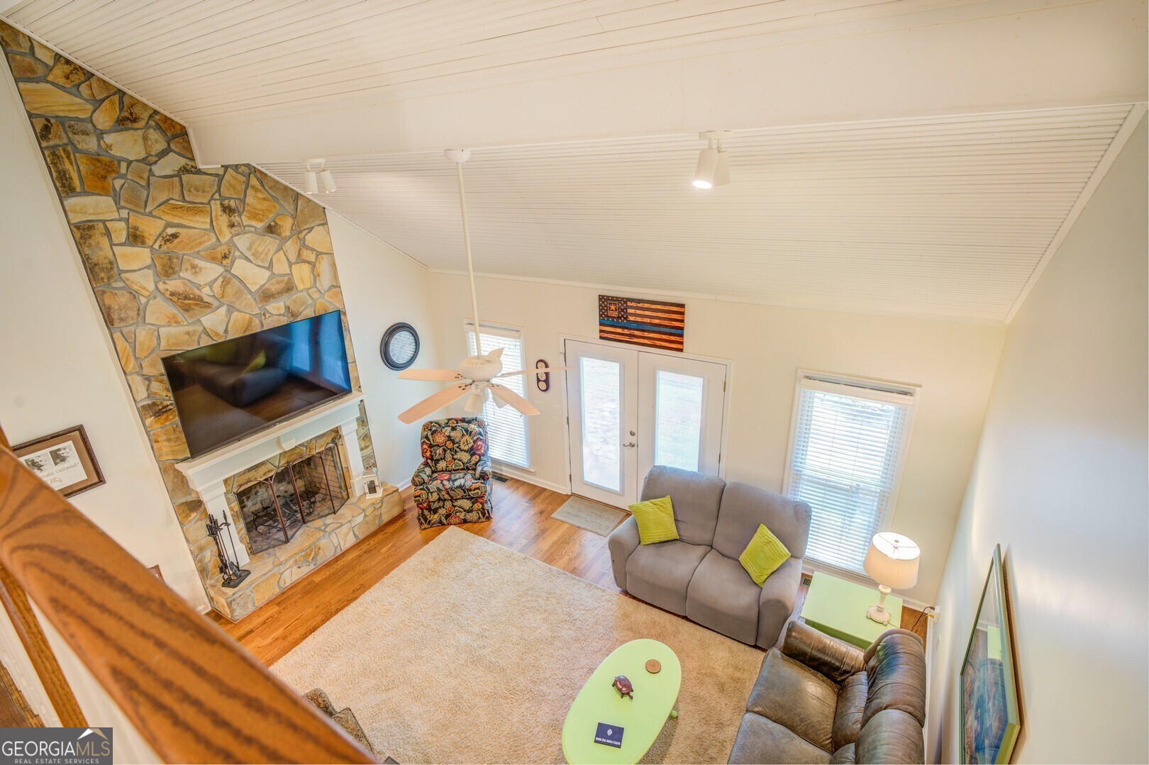 2601 Turtle Cove Monticello, GA 31064 - Photo 32 of 85 a living room with furniture and a fireplace