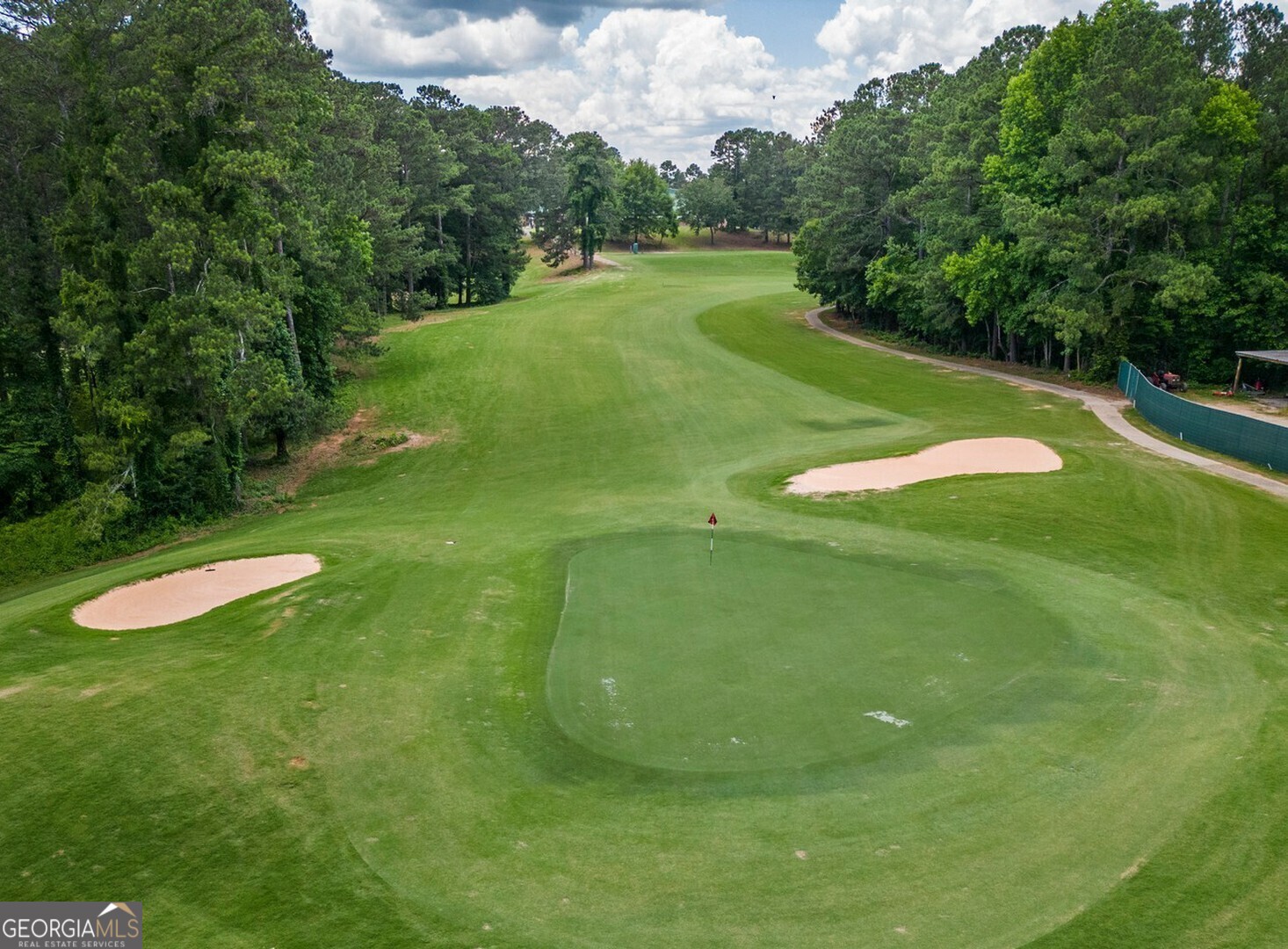 2601 Turtle Cove Monticello, GA 31064 - Photo 84 of 85 a view of a golf course with a lake