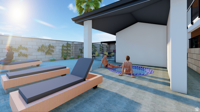 245 Red Cliffs Drive, Unit 104 St. George, UT 84790 - Photo 31 of 33 View of patio / terrace