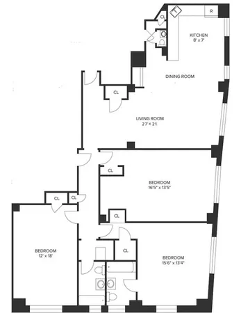 $11,500 | 425 Riverside Drive, Unit 7I | Morningside Heights