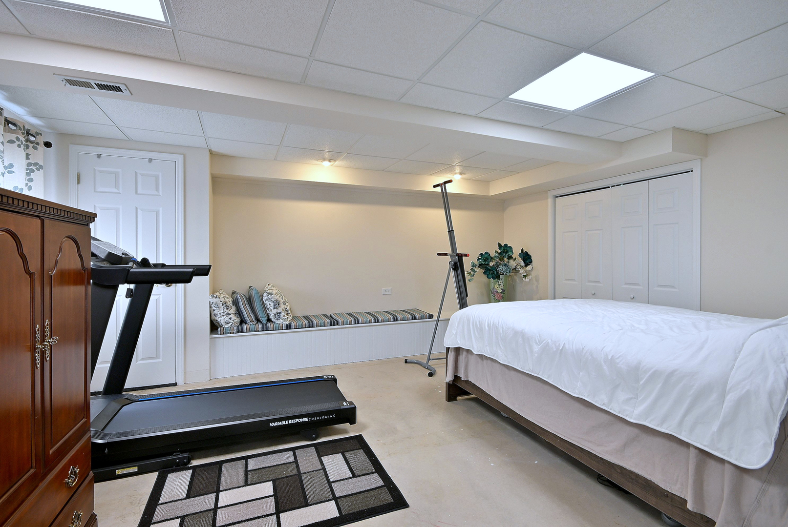 230 Stickley Lane Lake In The Hills, IL 60156 - Photo 40 of 52 a bed room with a bed and a mirror