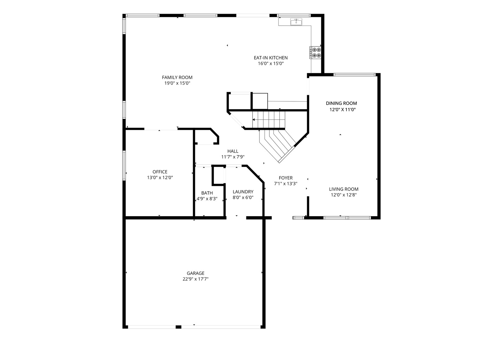 230 Stickley Lane Lake In The Hills, IL 60156 - Photo 50 of 52 a picture of a floor plan