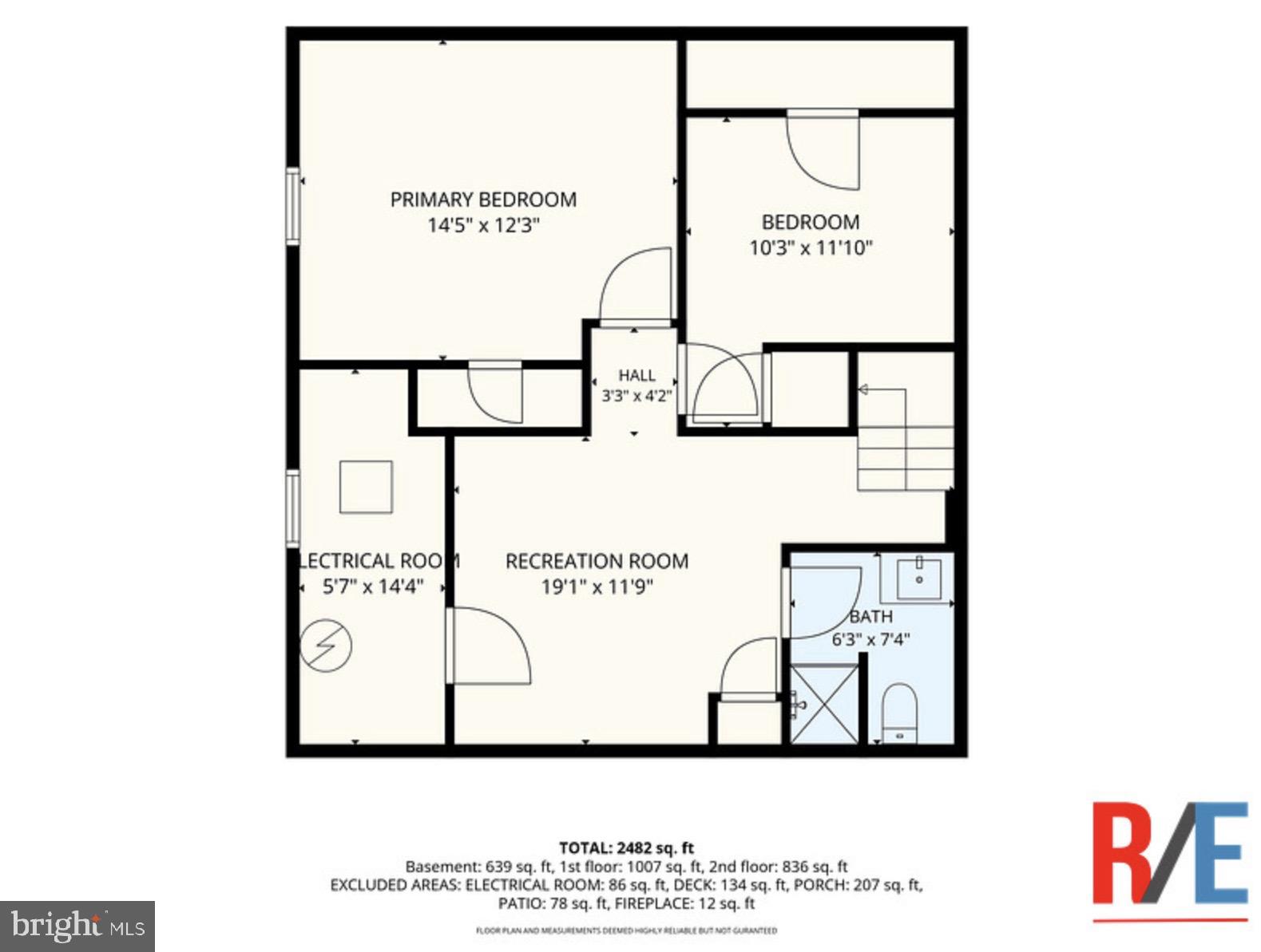 4104 Wentworth Road Baltimore, MD 21207 - Photo 67 of 68 Lower level floor plan