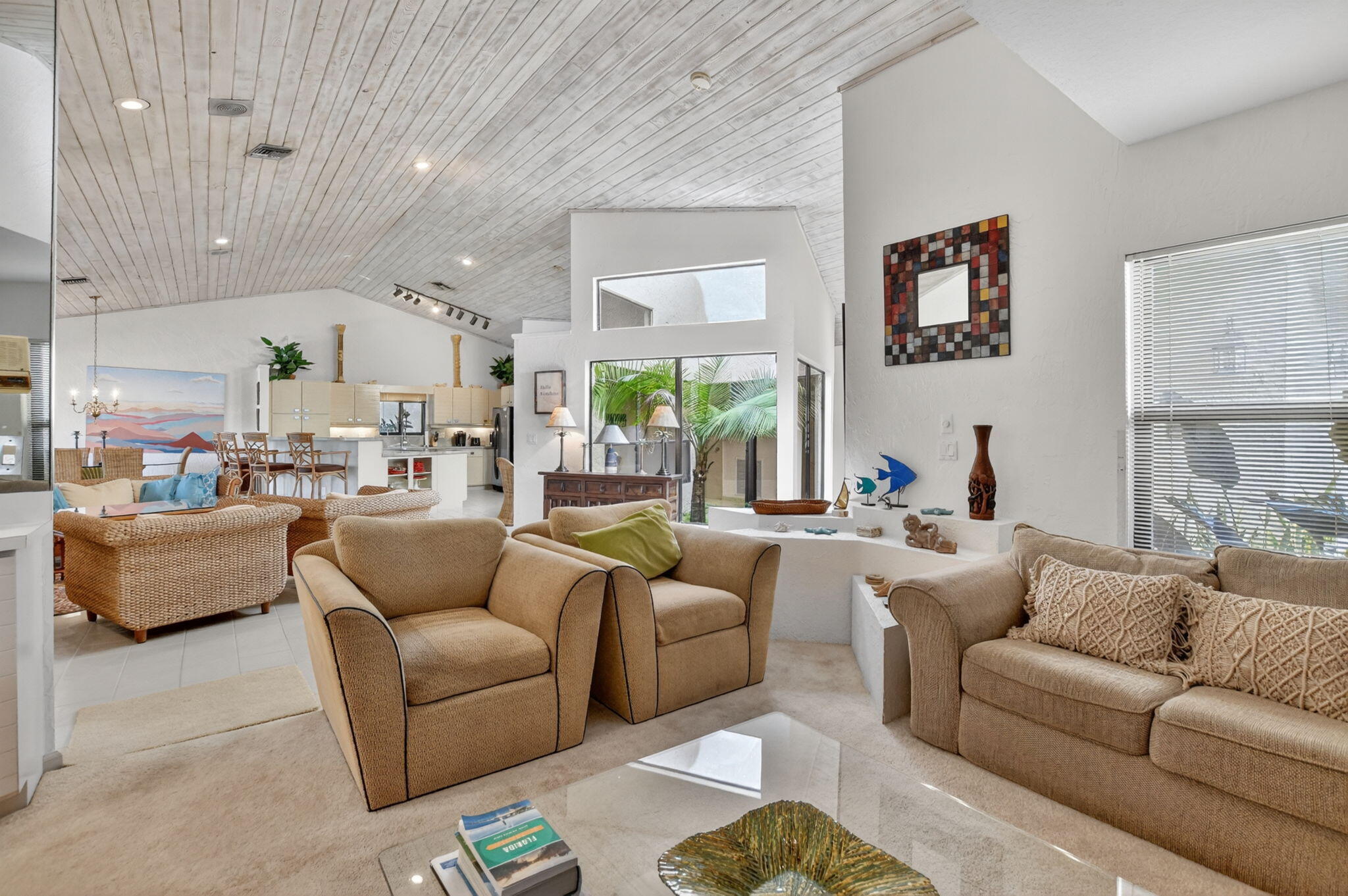 22519 Esplanada Circle, Unit W Boca Raton, FL 33433 - Photo 9 of 57 a living room with furniture and a large window