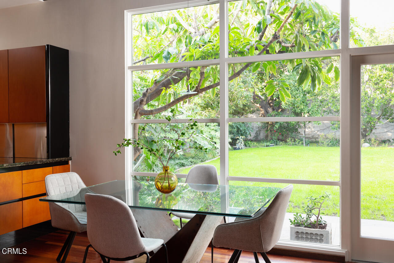 1439 Lida Street Pasadena, CA 91103 - Photo 8 of 39 a view of a dining room with furniture window and outside view
