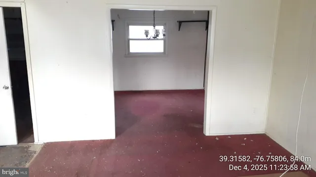 a view of water heater room