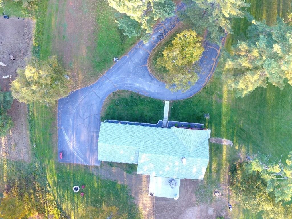 878 River Road North Anson, ME 04958 - Photo 33 of 36 Aerial view of home and acreage