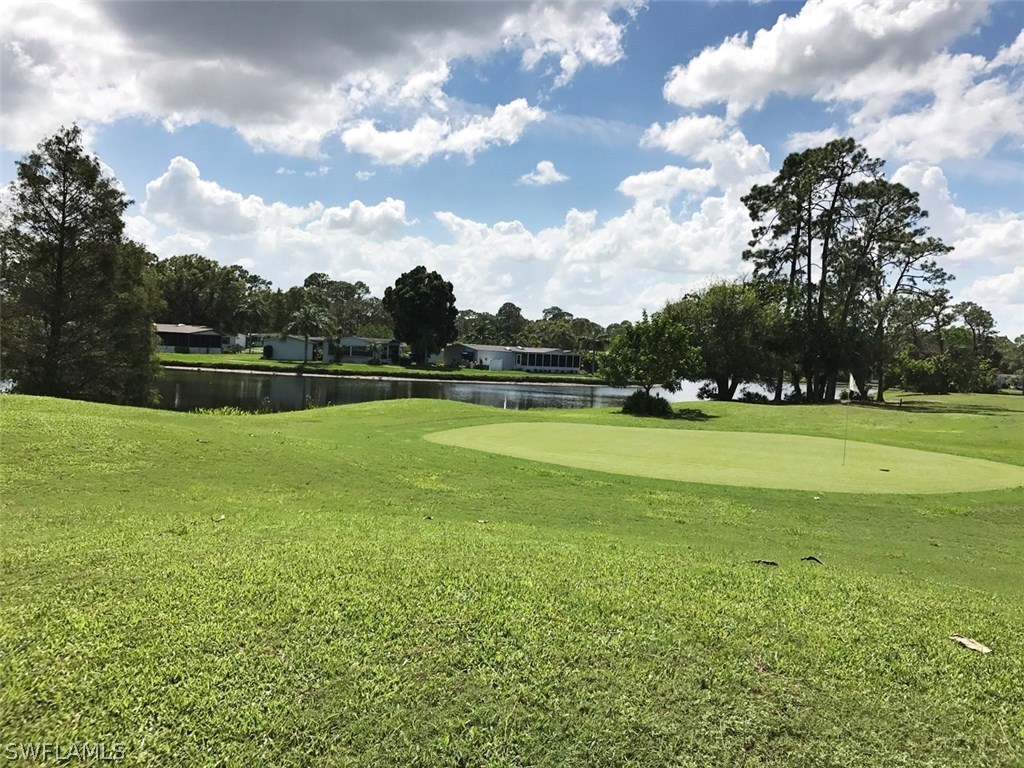 10441 Circle Pine Road North Fort Myers, FL 33903 - Photo 18 of 20 a view of a lake with houses in the background