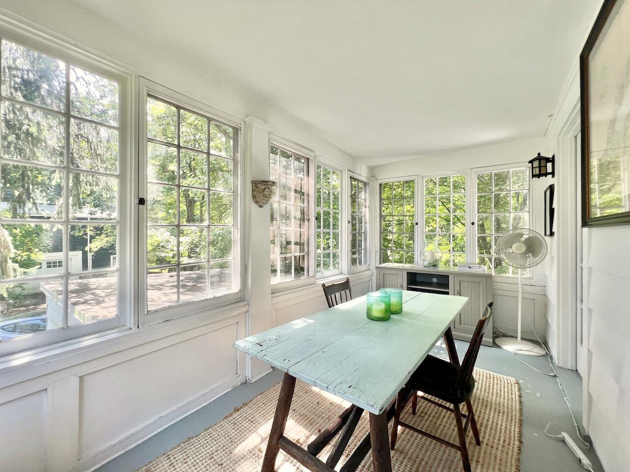 319 Rowayton Avenue Rowayton, CT 06853 - Photo 9 of 25 a view of a dining room with furniture window and outside view