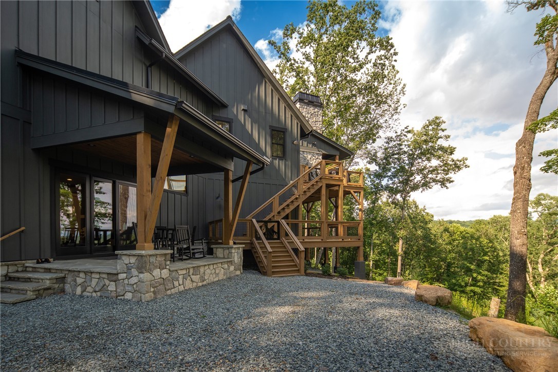 1236 Ninebark Road Boone, NC 28607 - Photo 43 of 50 a view of a house with a park