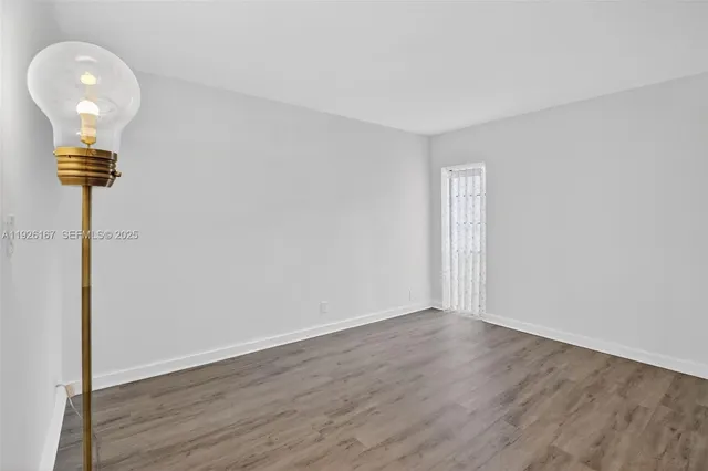 a view of empty room