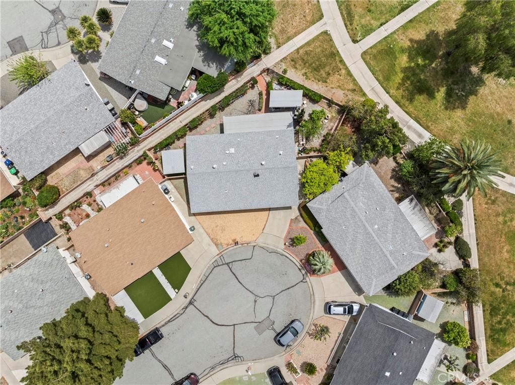 820 South Alessandro Street Hemet, CA 92543 - Photo 37 of 37 an aerial view of house with yard and mountain view in back