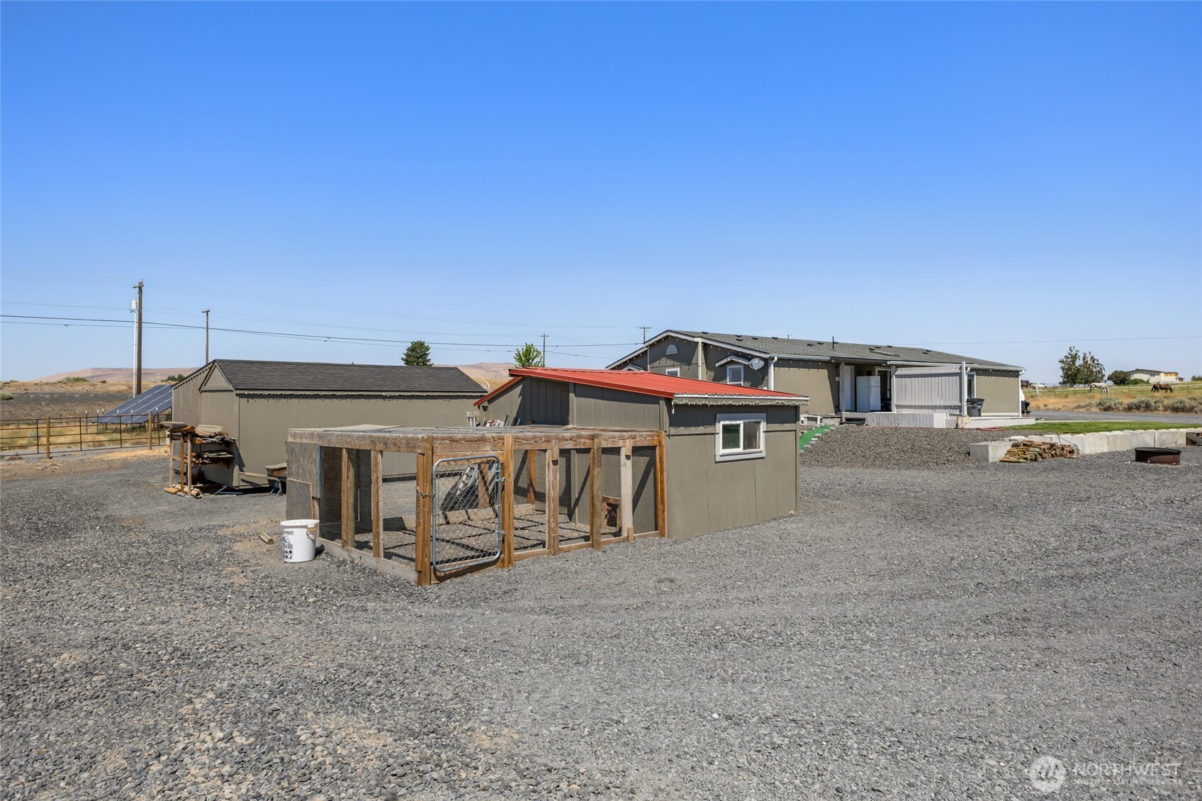 12455 Dodson Road Northwest Ephrata, WA 98823 - Photo 32 of 40 a view of a house with a outdoor space