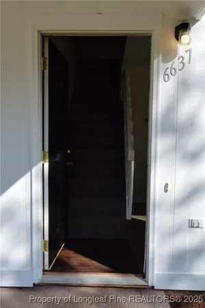 a view of elevator