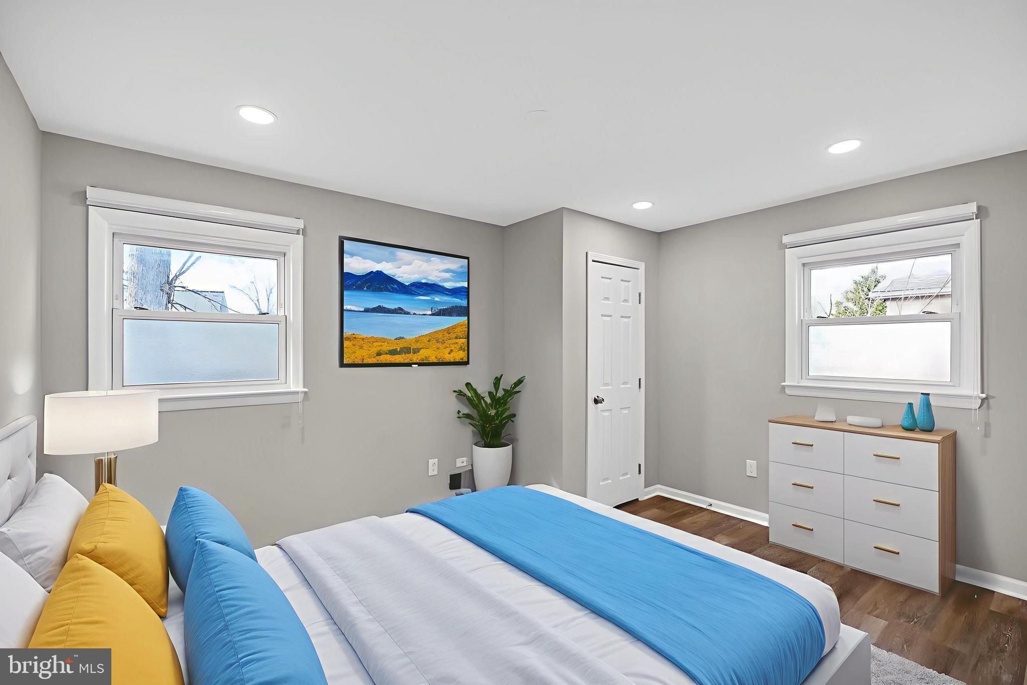 8012 Frye Road Alexandria, VA 22309 - Photo 24 of 40 a bedroom with a bed and a window