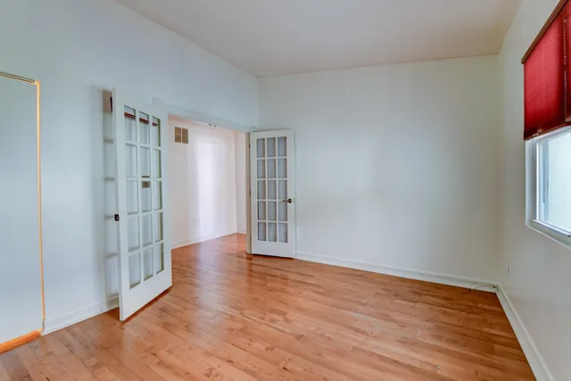 wooden floor in an empty room