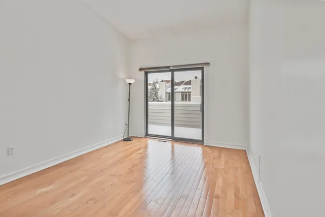 wooden floor in an empty room