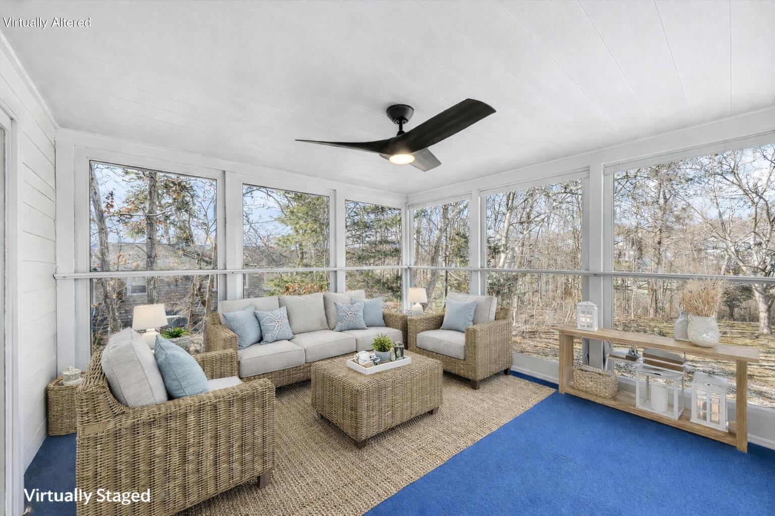27 Madeline Road East Falmouth, MA 02536 - Photo 17 of 43 a living room with furniture and a large window