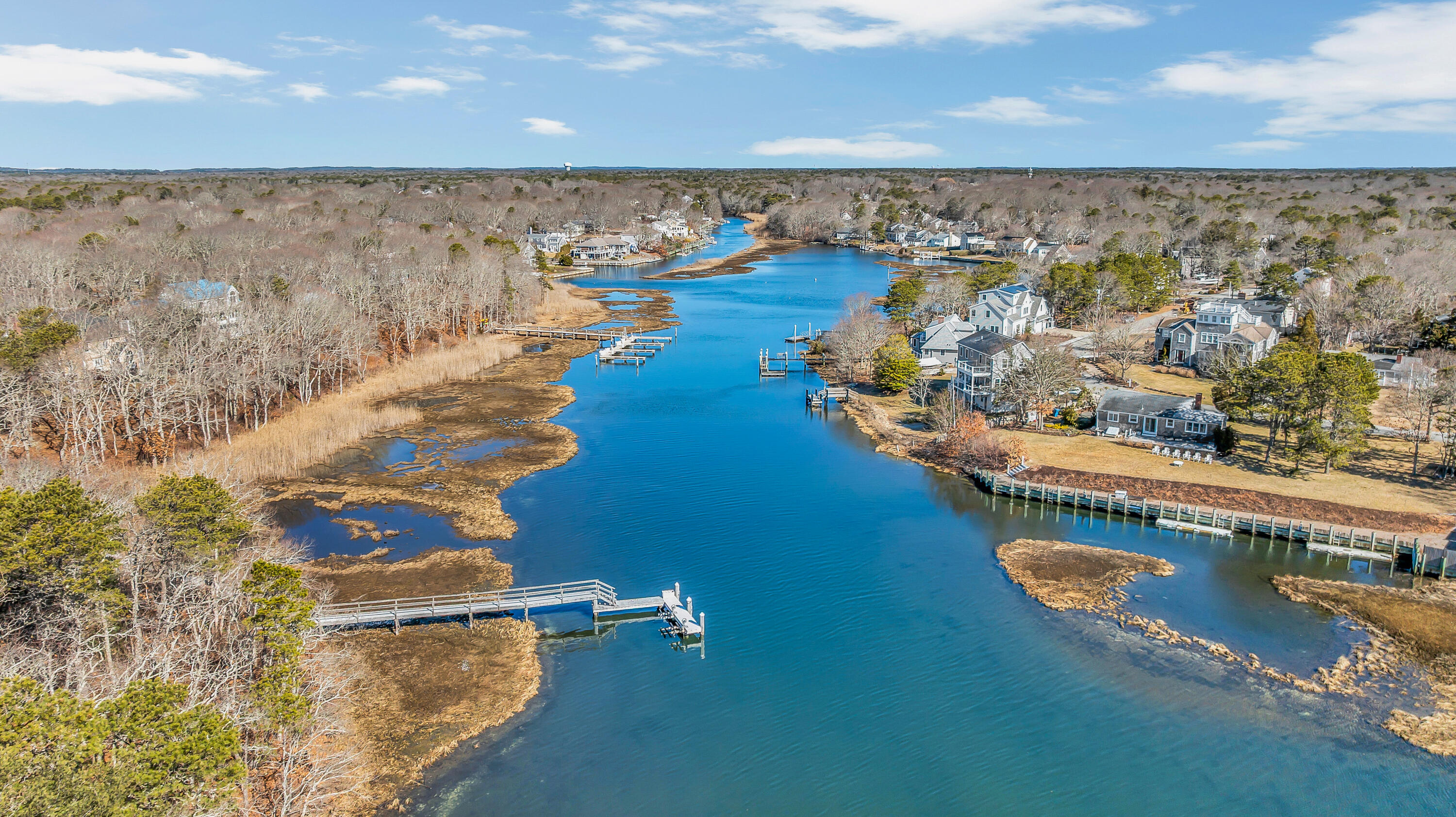 27 Madeline Road East Falmouth, MA 02536 - Photo 6 of 43 an aerial view of residential houses with outdoor space