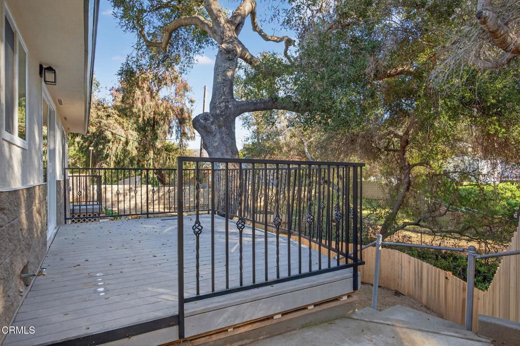 312 Prospect Street Oak View, CA 93022 - Photo 20 of 45 a view of a porch with a tree