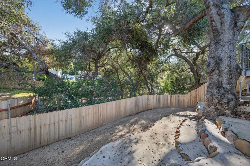 312 Prospect Street Oak View, CA 93022 - Photo 30 of 45 a view of backyard with tree