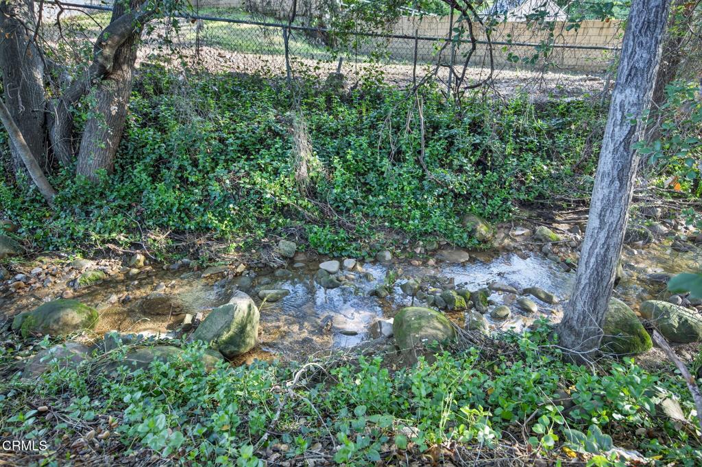 312 Prospect Street Oak View, CA 93022 - Photo 33 of 45 a view of a yard with plants and large trees