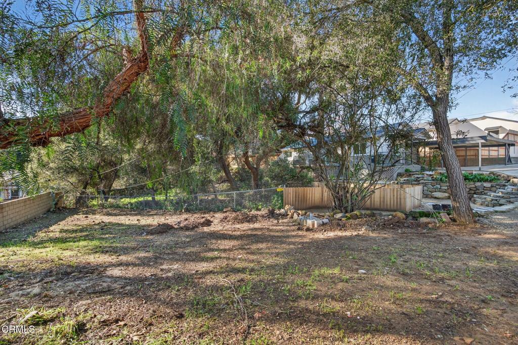 312 Prospect Street Oak View, CA 93022 - Photo 36 of 45 a backyard of a house with table and chairs