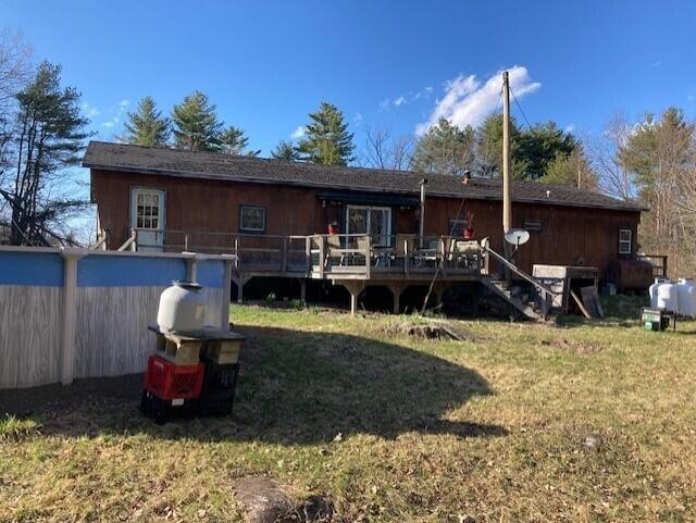 304 North Palermo Road Freedom, ME 04941 - Photo 11 of 16 Back yard to house
