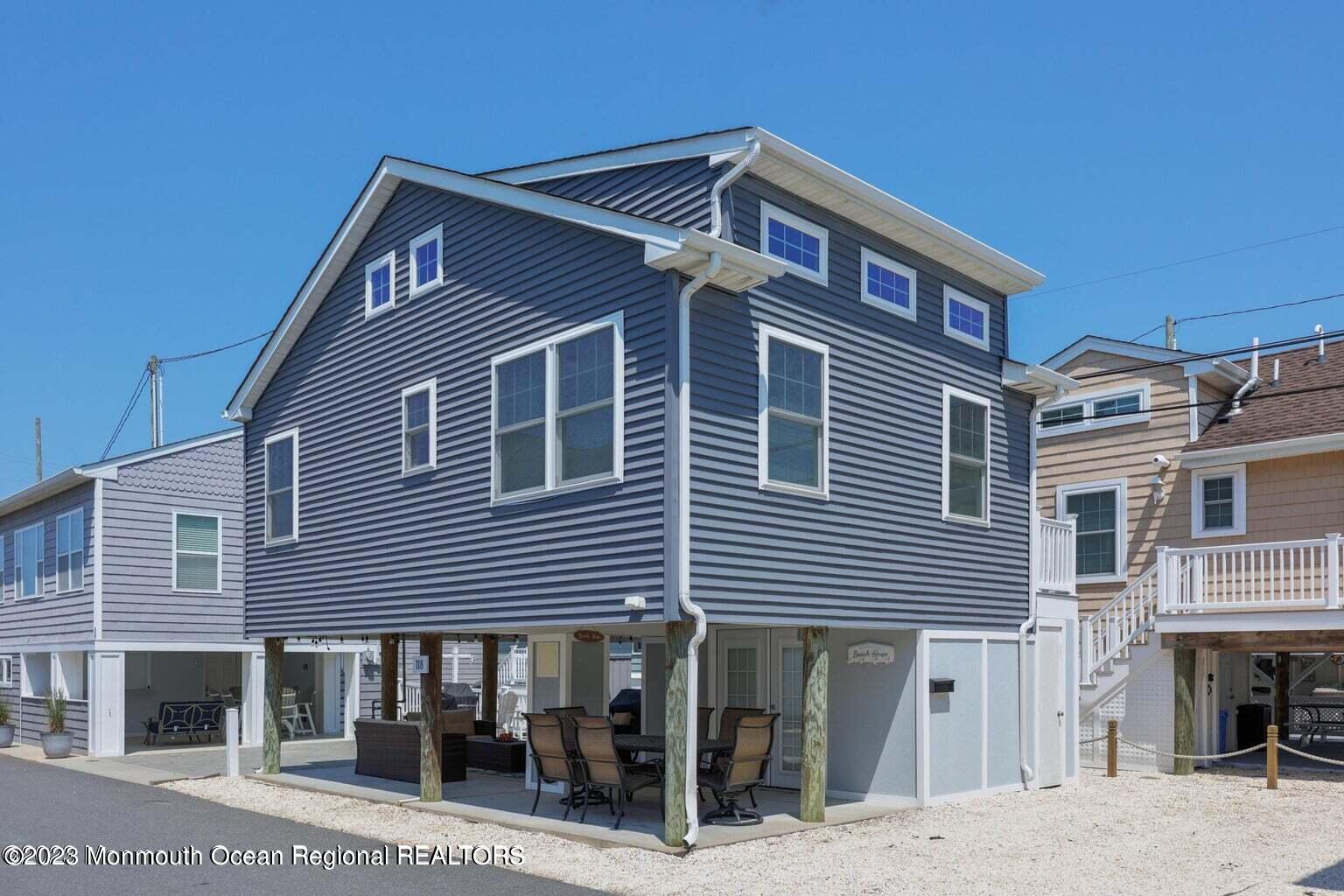118 West Tide Way Lavallette, NJ 08735 - Photo 1 of 14 a front view of a house