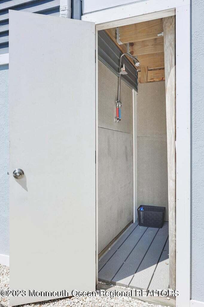 118 West Tide Way Lavallette, NJ 08735 - Photo 14 of 14 a view of a wooden door